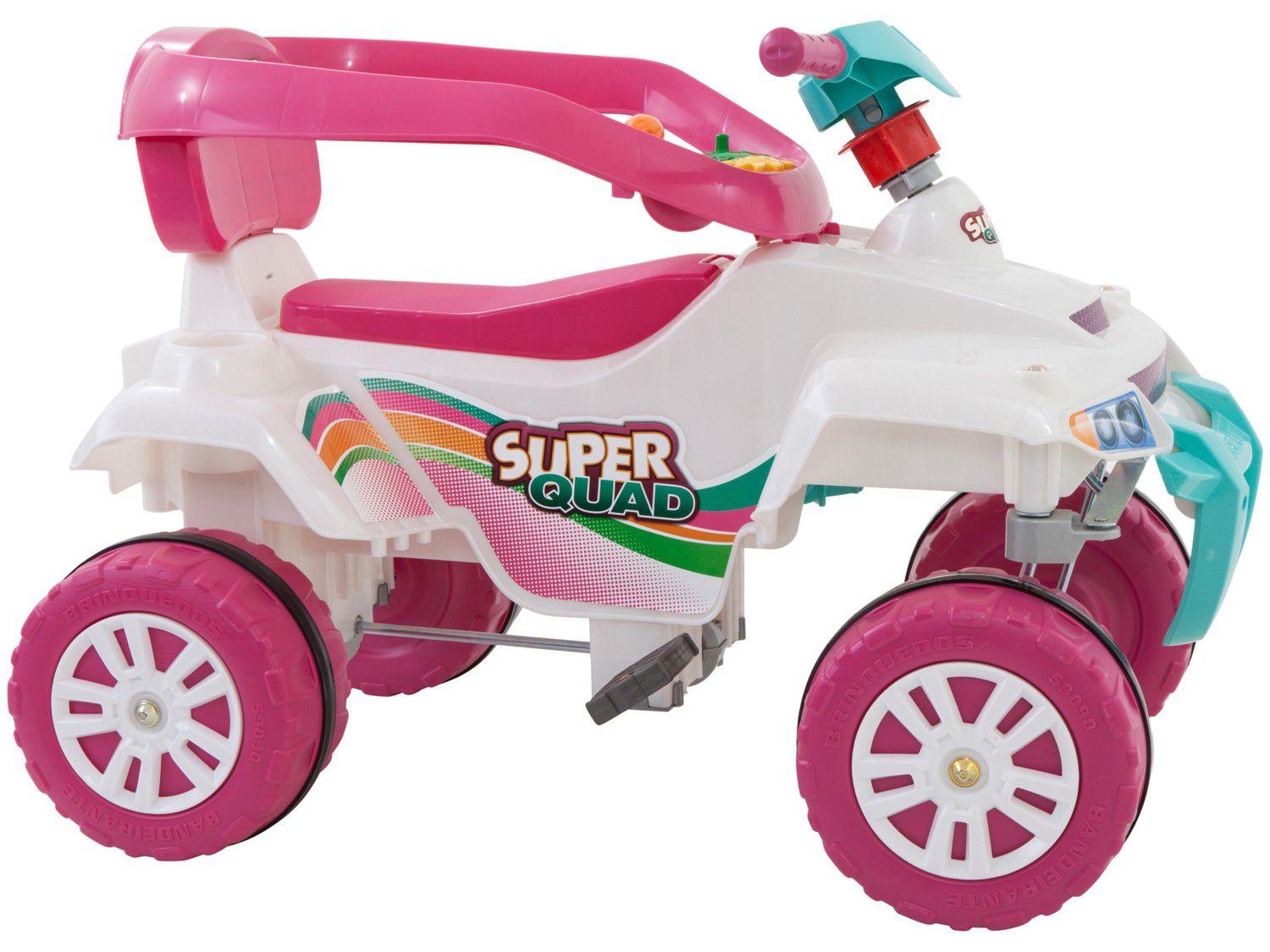 Quadriciclo Infantil a Pedal Super Quad - Bandeirante - Carros a Pedal ...