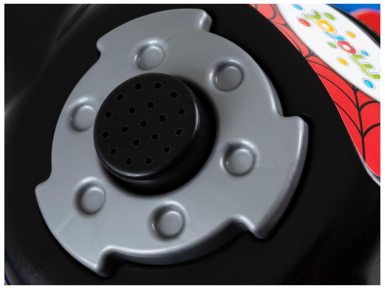 Quadriciclo Infantil a Pedal Vermelho e Azul