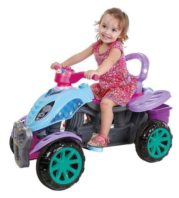 Quadriciclo Passeio Ou Pedal Menina Maral Mini Veículo a Pedal