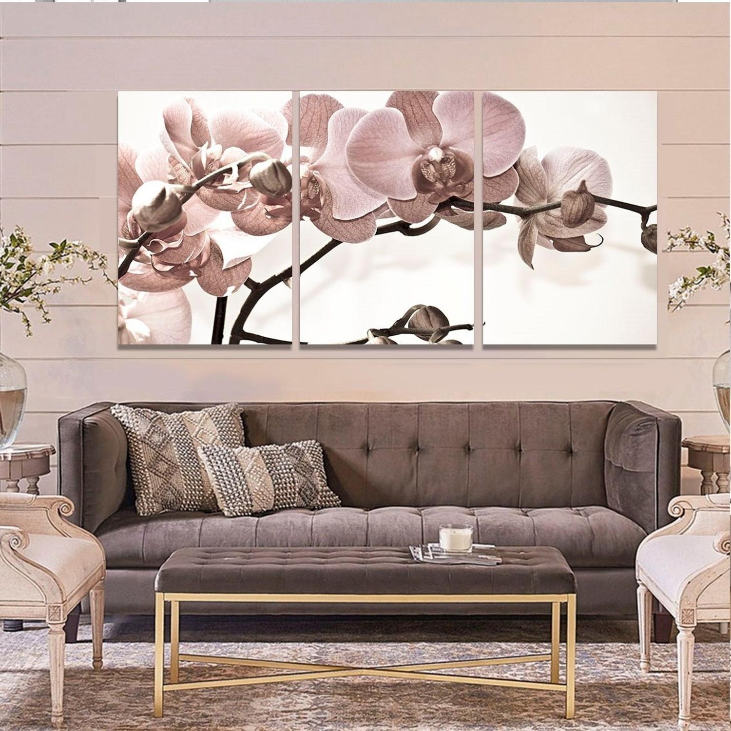 Quadro Decorativo Kit 120x60 Orquídea Rosa Flor Parede Sala - NEYRAD -  Quadro Decorativo - Magazine Luiza