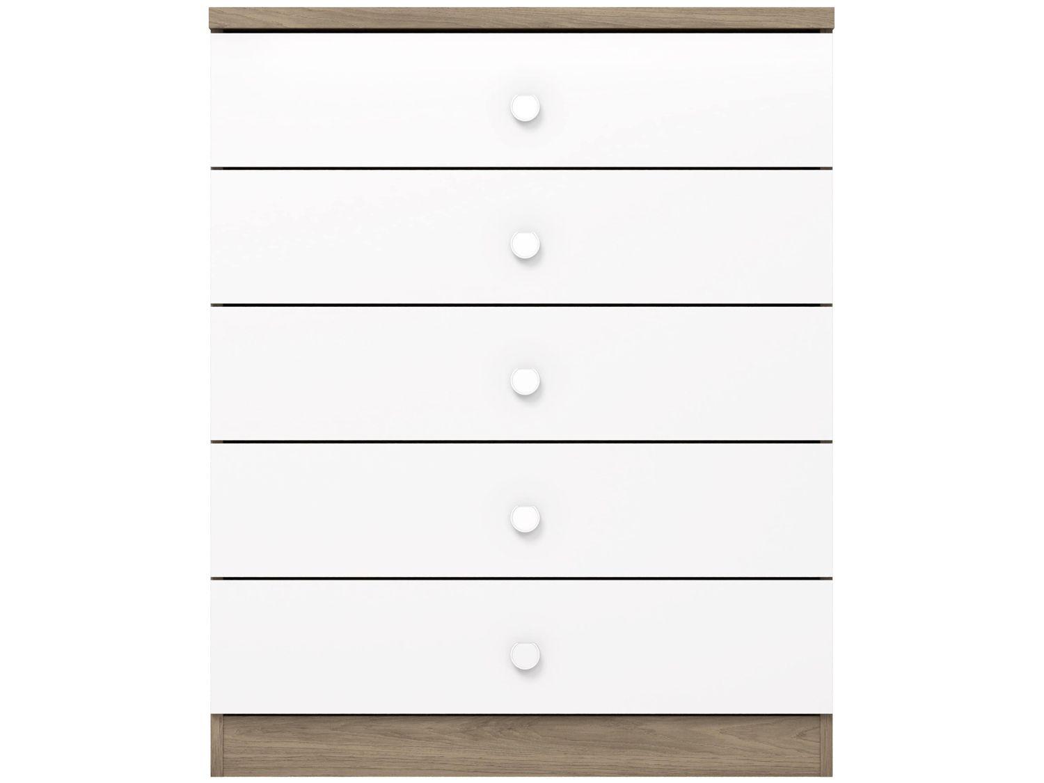 Quarto de Bebê Completo com Berço Cômoda e Guarda-roupa Henn Bala de Menta Rústico e Branco