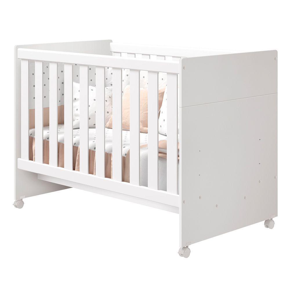 Quarto De Bebe Completo Com Mini Cama Comoda Berco Katatau Reller Branco Brilho Quarto De Bebe Completo Magazine Luiza