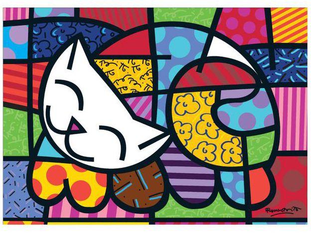 Jogo Puzzle Quebra Cabeça 1000 Peças Romero Britto Grow na