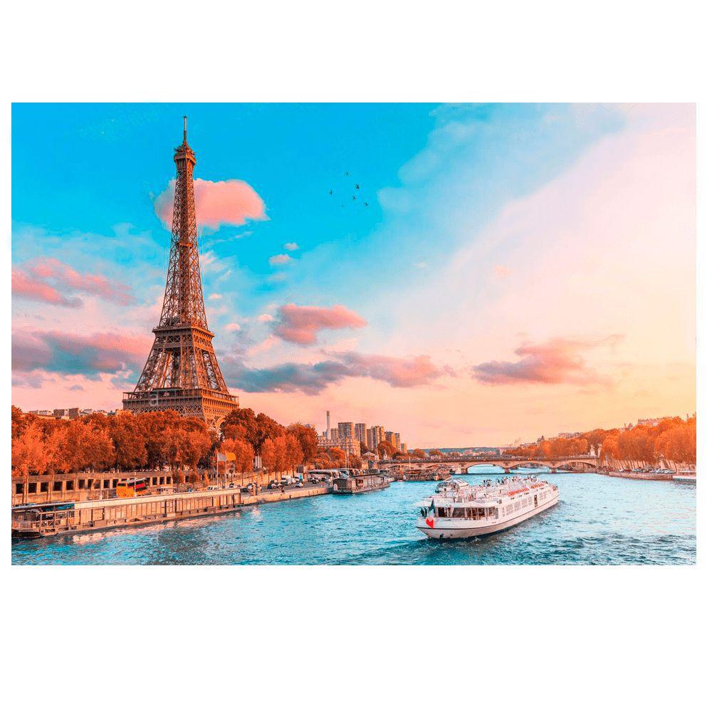 Quebra Cabeça 1000 Peças Torre Eiffel - Pais & Filhos - Quebra-Cabeça ...