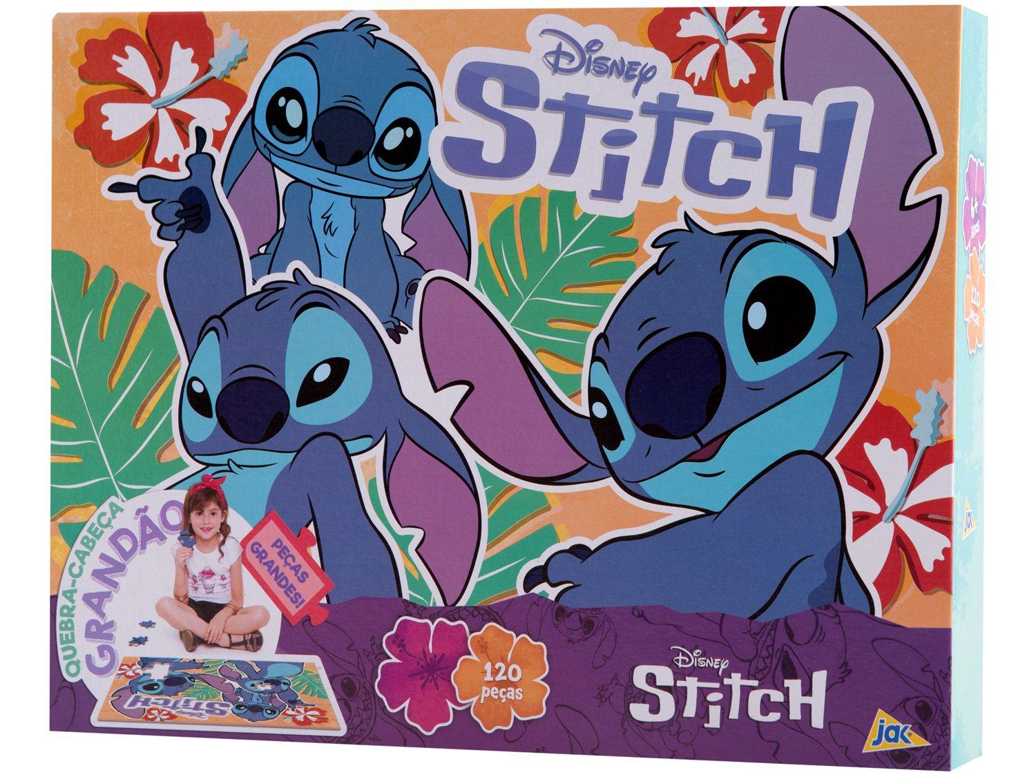 Quebra-cabeça 120 Peças Grandão Stitch