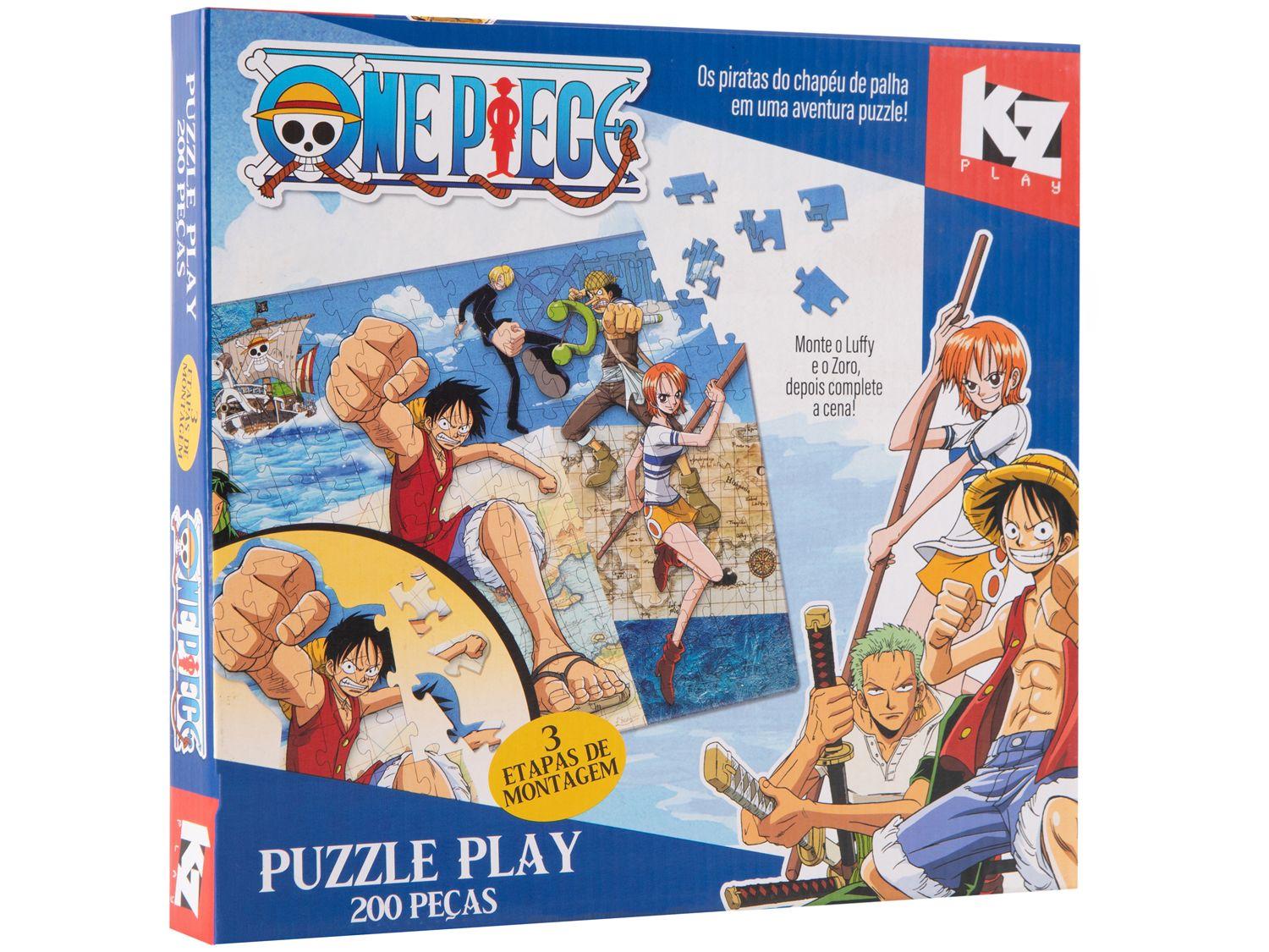 Quebra-cabeça 200 Peças Animes One Piece