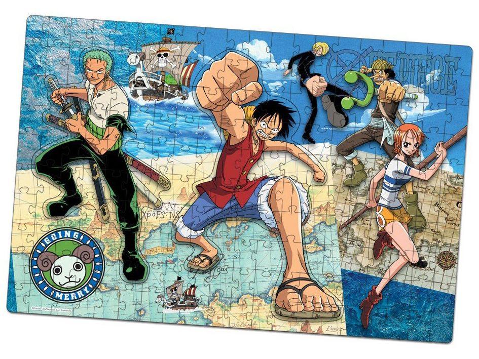 Quebra-cabeça 200 Peças Animes One Piece