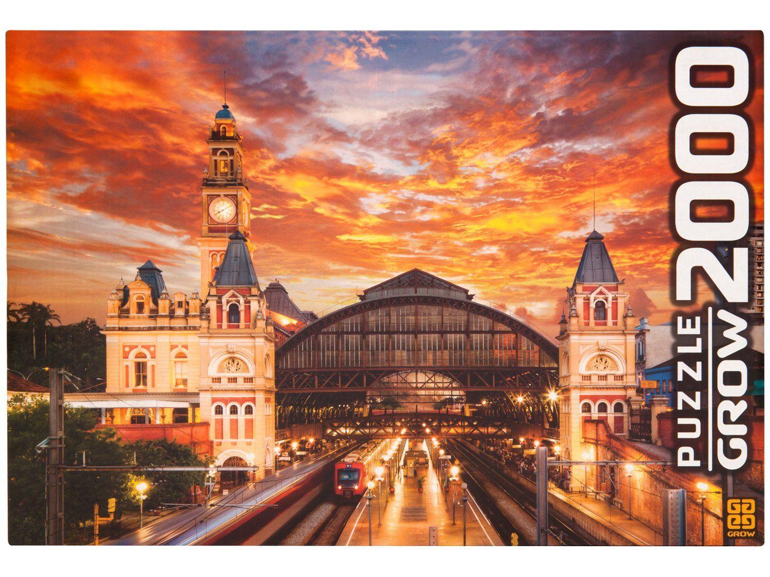 Quebra-cabeça 2000 Peças Estação da Luz