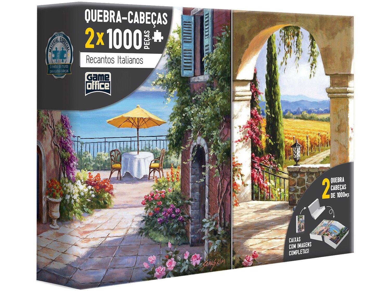 Quebra-cabeça 2000 Peças Recantos Italianos