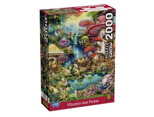 Quebra-cabeça 2000 Peças Vilarejo das Fadas 