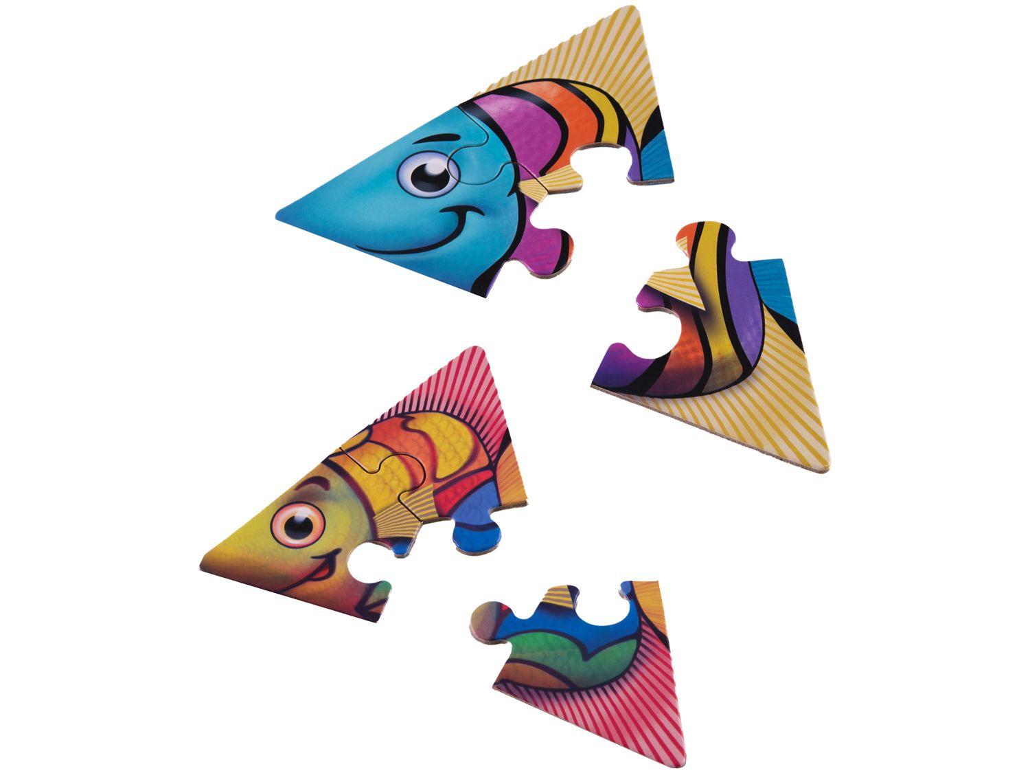 Quebra-cabeça 34 Peças Puzzle Formas Grow