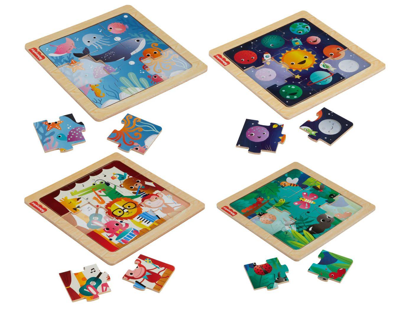 Quebra-cabeça 3D 10 Peças Natureza Fisher-Price