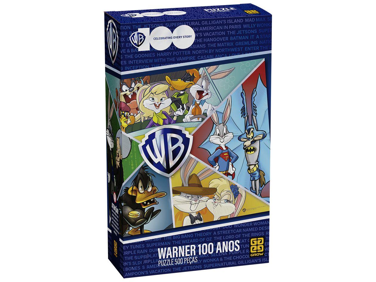 Quebra-cabeça 500 Peças 100 Anos Warner