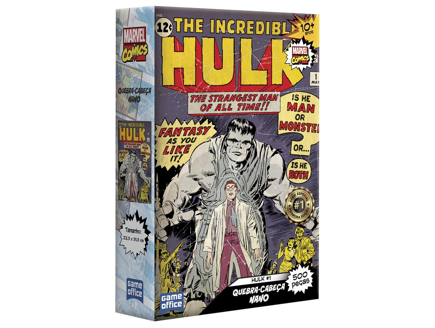 Quebra-cabeça 500 Peças Game Office Hulk