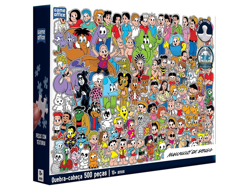 Quebra-cabeça 500 Peças Game Office 
