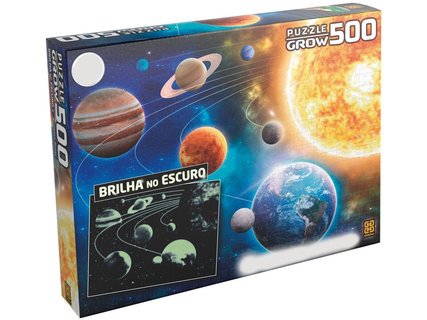 Quebra-cabeça 500 Peças Paisagem Sistema Solar