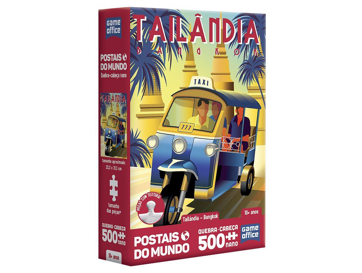 Quebra-cabeça 500 Peças Postais do Mundo