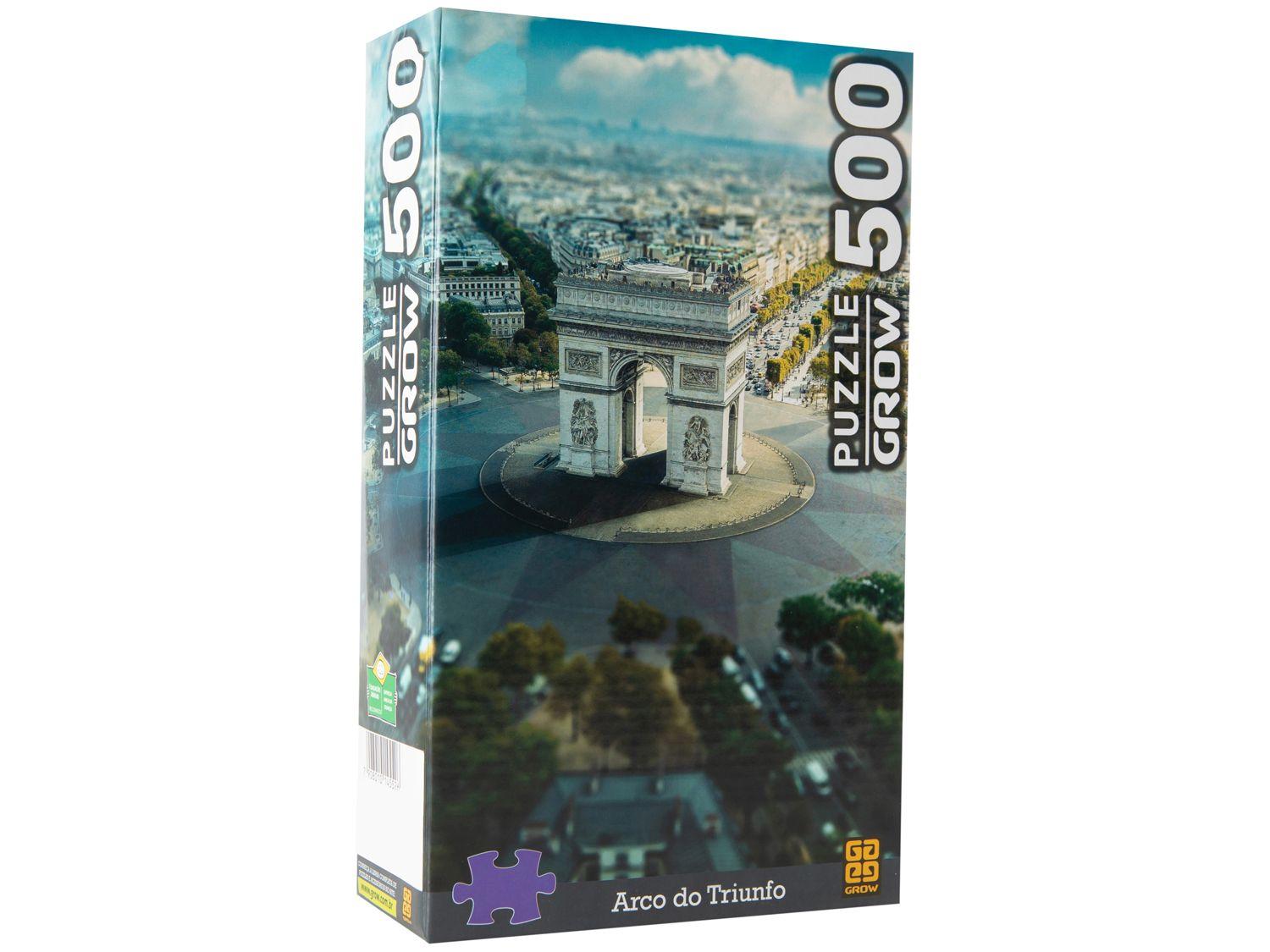 Quebra-cabeça 500 Peças Puzzle Arco do Triunfo