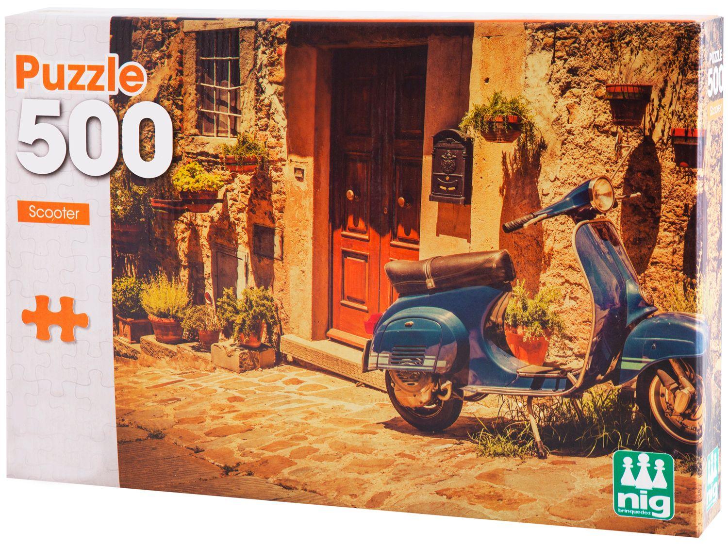 Quebra-cabeça 500 Peças Scooter Puzzle NIG