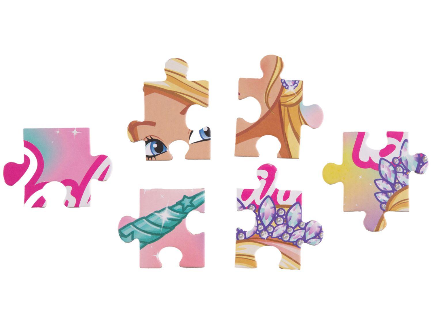 Quebra-cabeça 60 Peças Puzzle Infantil Barbie Grow