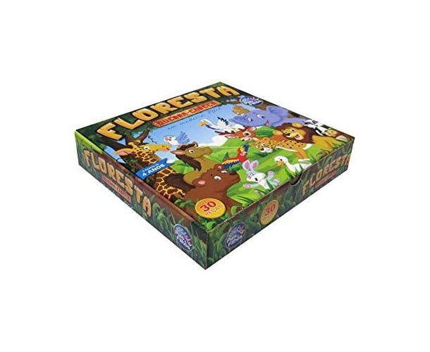 Quebra Cabeça Infantil Arca De Noé Em Madeira mdf Puzzle Jogo