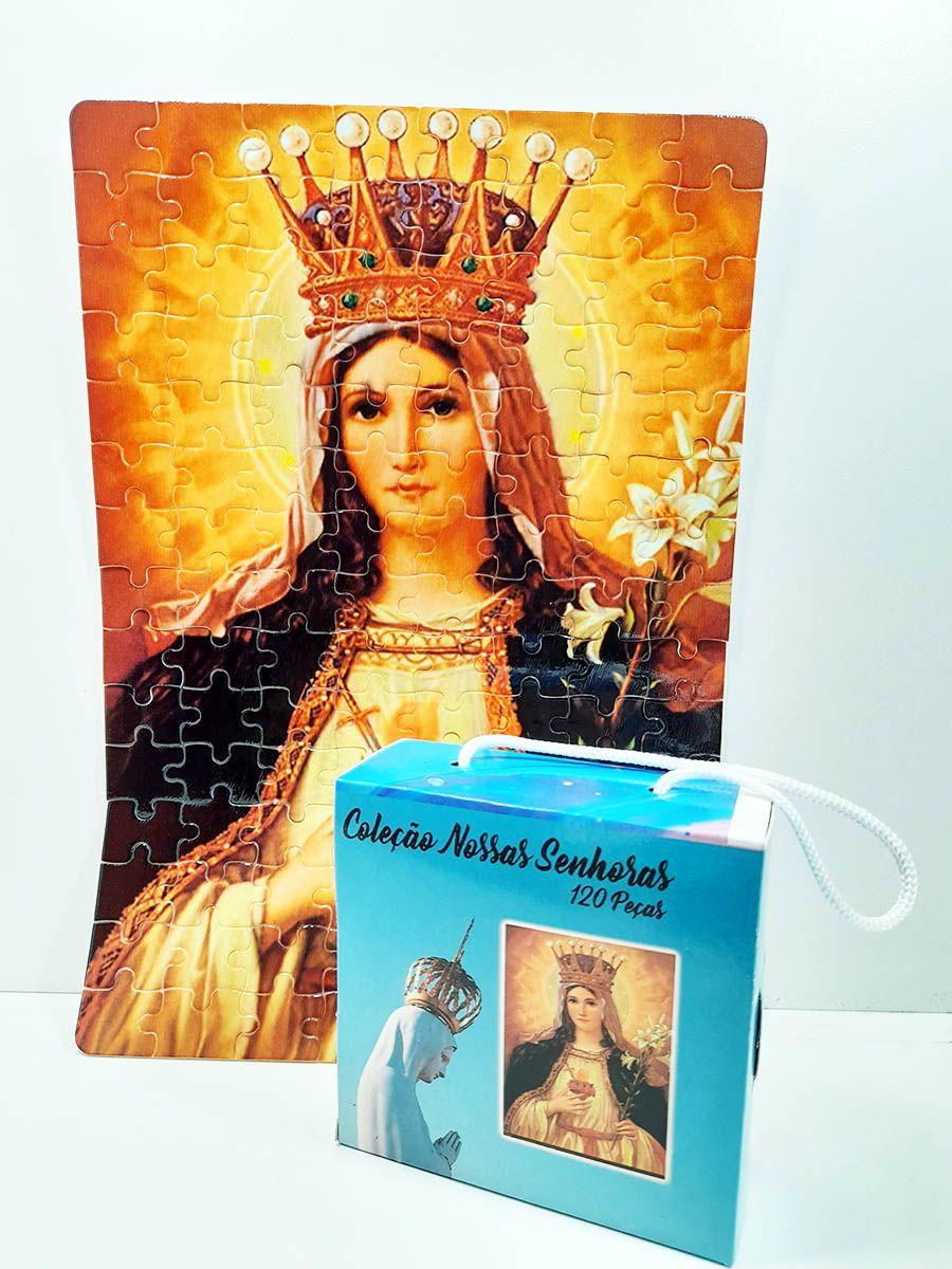 Quebra cabeça Nossa Senhora 120 peças - Reidopendrive - Quebra-Cabeça ...