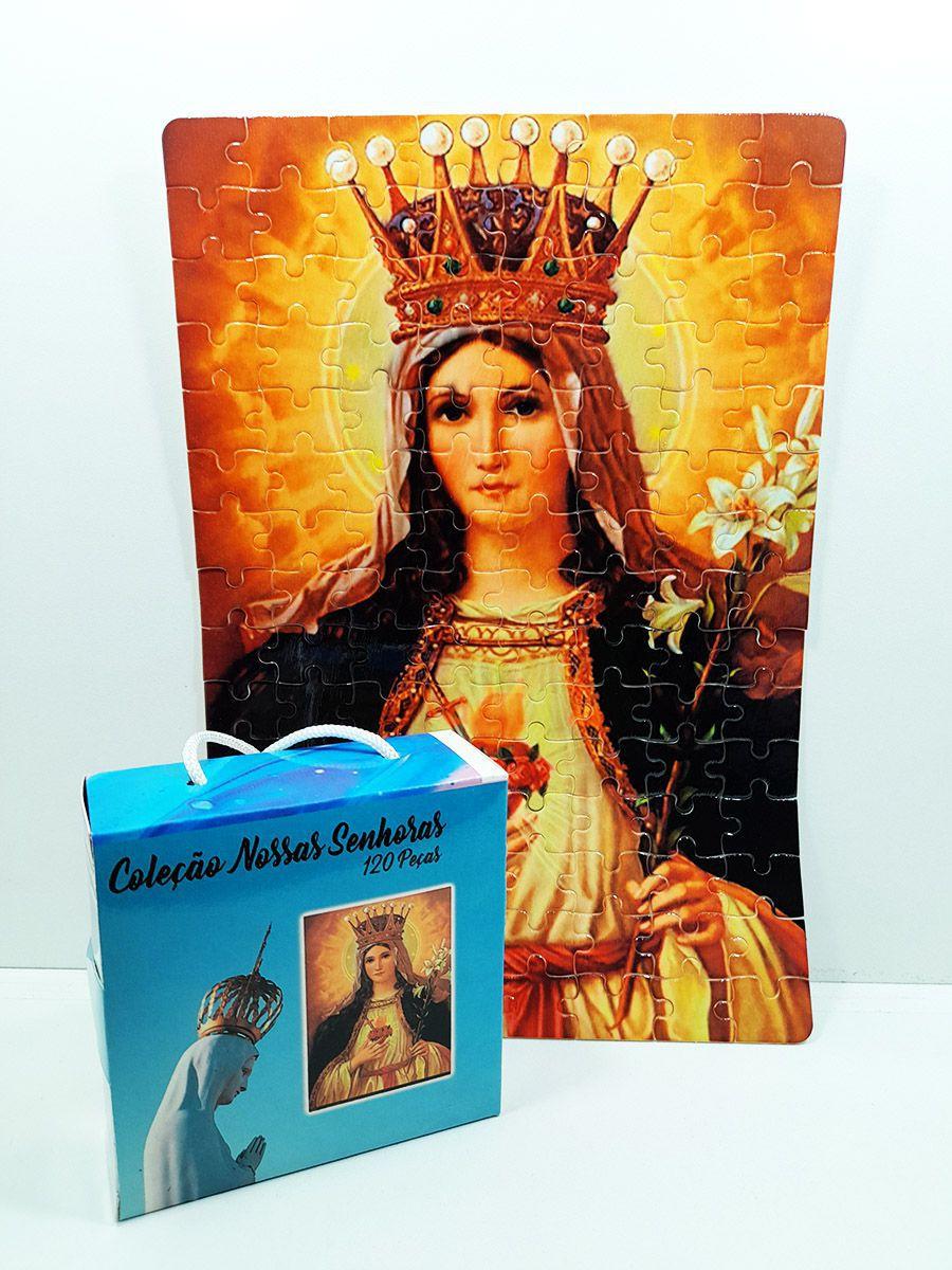 Quebra cabeça Nossa Senhora 120 peças - Reidopendrive - Quebra-Cabeça ...