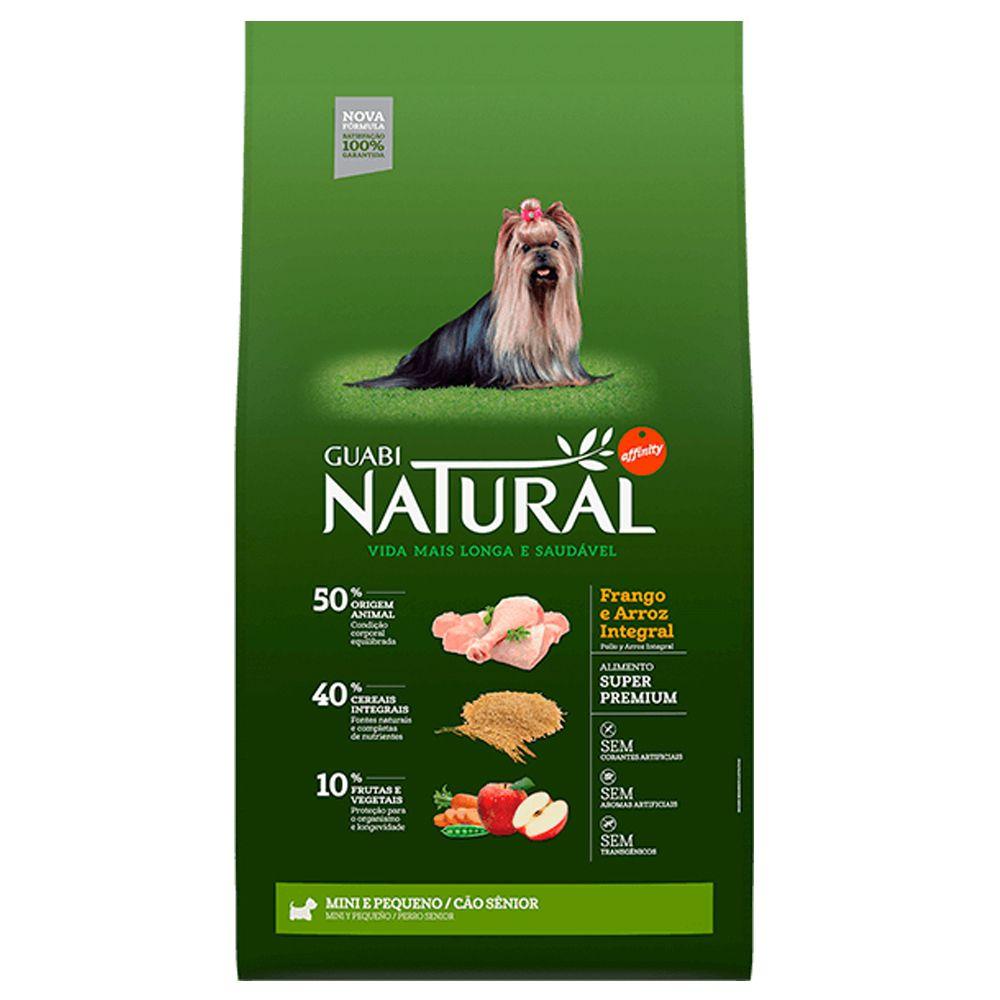 ração natural senior raças pequenas