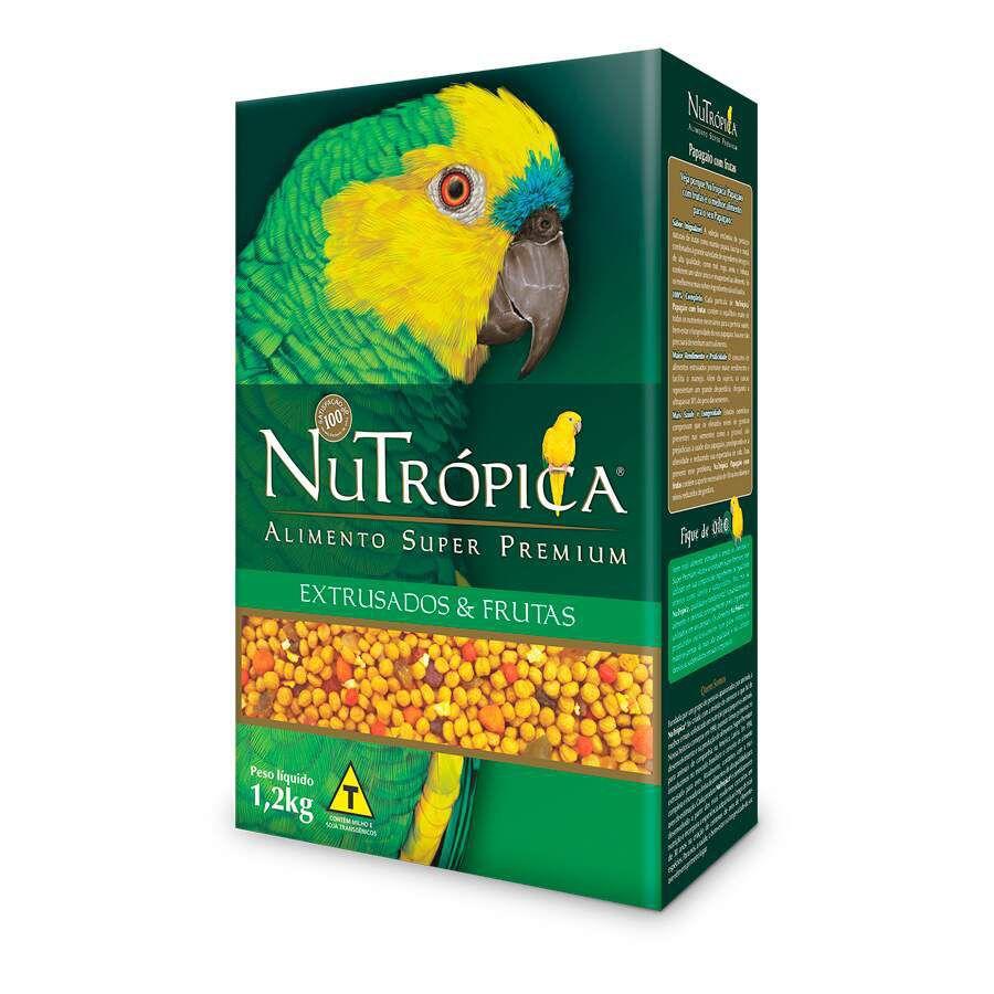 Ração Nutrópica para Papagaio Sabor Frutas - 1,2KG - Outros Pets ...