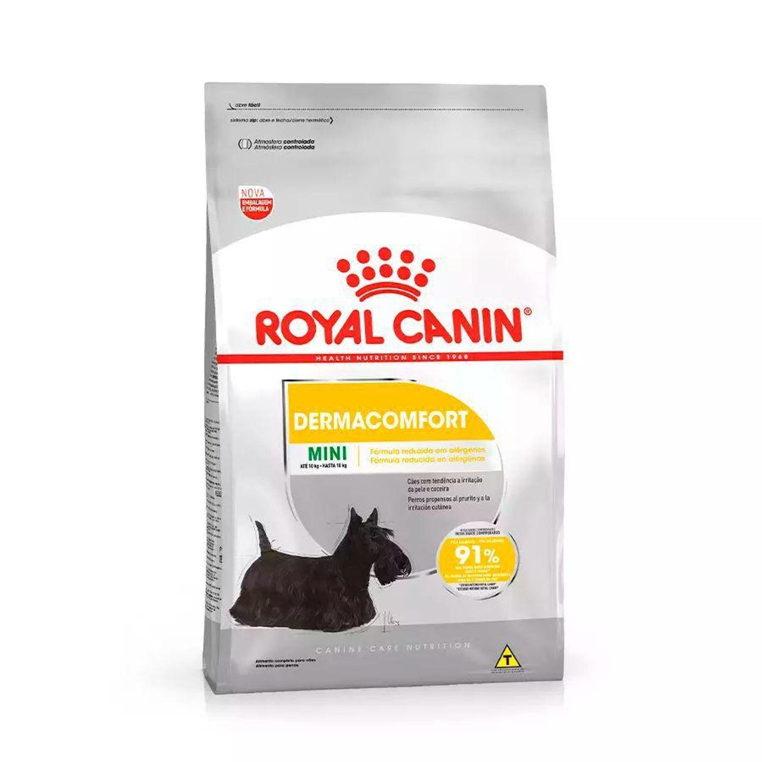 Ração Royal Canin Shn Mini Dermacomfort para Cães Adultos Ou Idosos de  Raças Pequenas - Outros Pets - Magazine Luiza