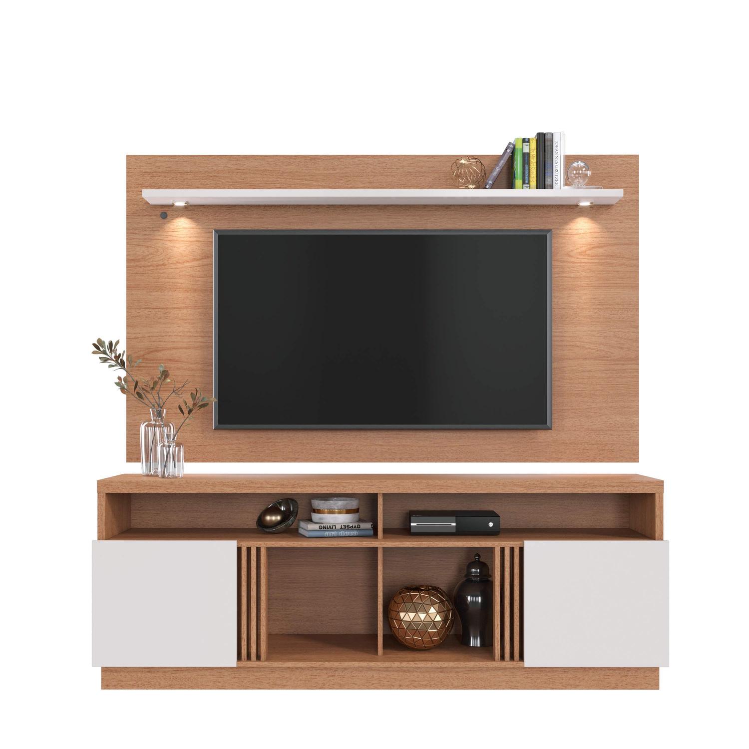 Rack com Painel Home para TV até 65 Polegadas com LED Itapuã Colibri