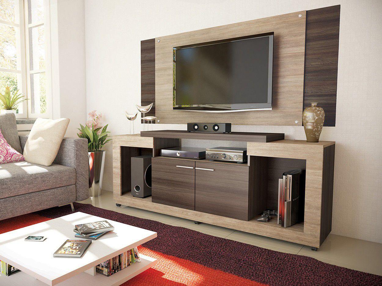 Imagem de Rack com Painel para TV até 55” 2 Portas