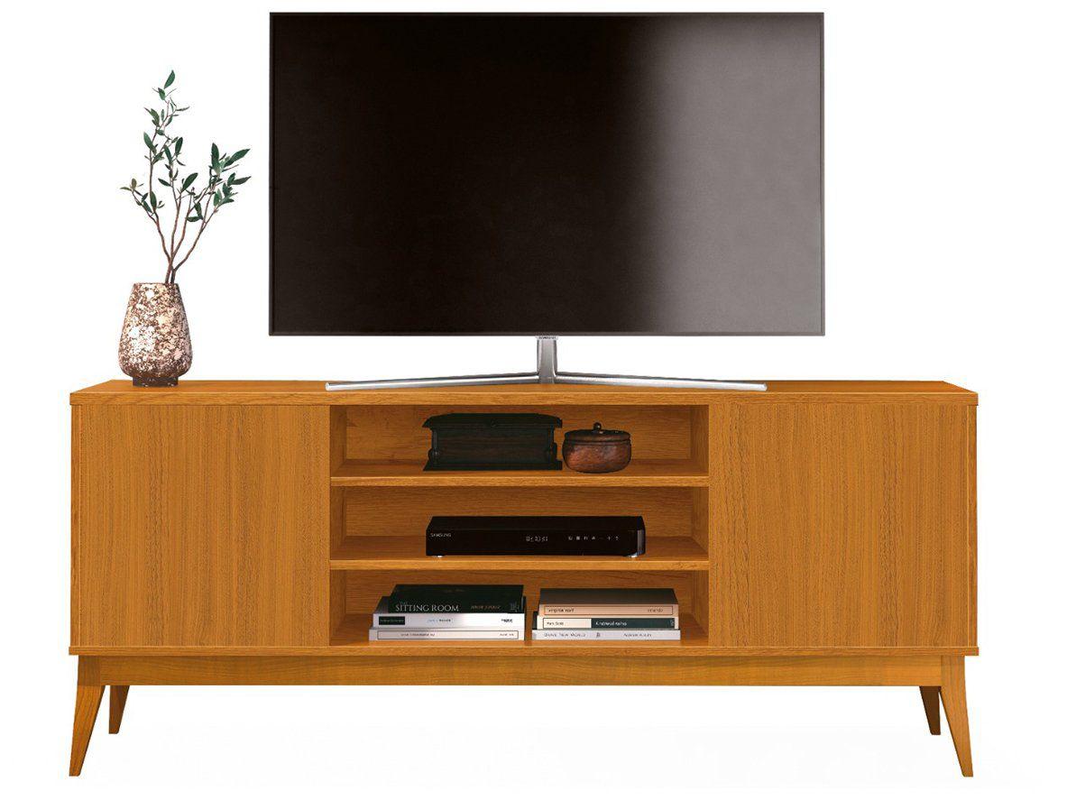 Rack para TV até 43” Bancada 2 Portas EDN Móveis