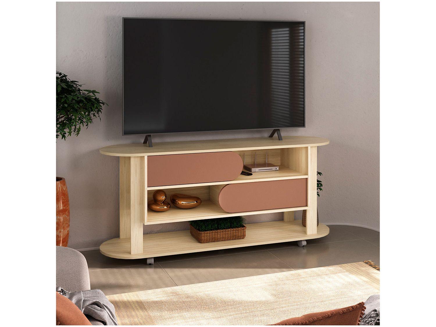 Rack para TV até 65" 2 Portas Artely Mundi
