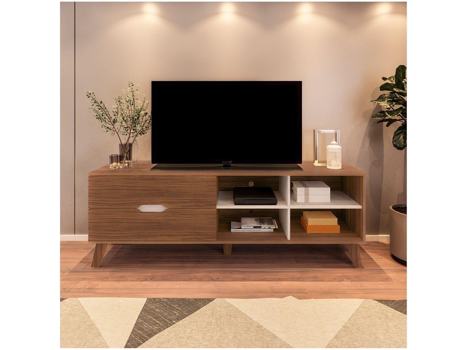 Rack para TV até 75" 2 Gavetas Artely Verona
