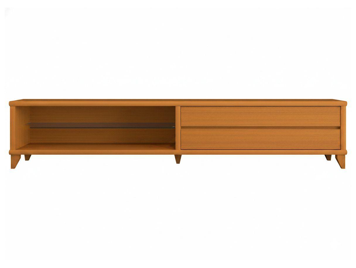 Rack para TV até 75" 2 Gavetas EDN Móveis Eifell 1,80
