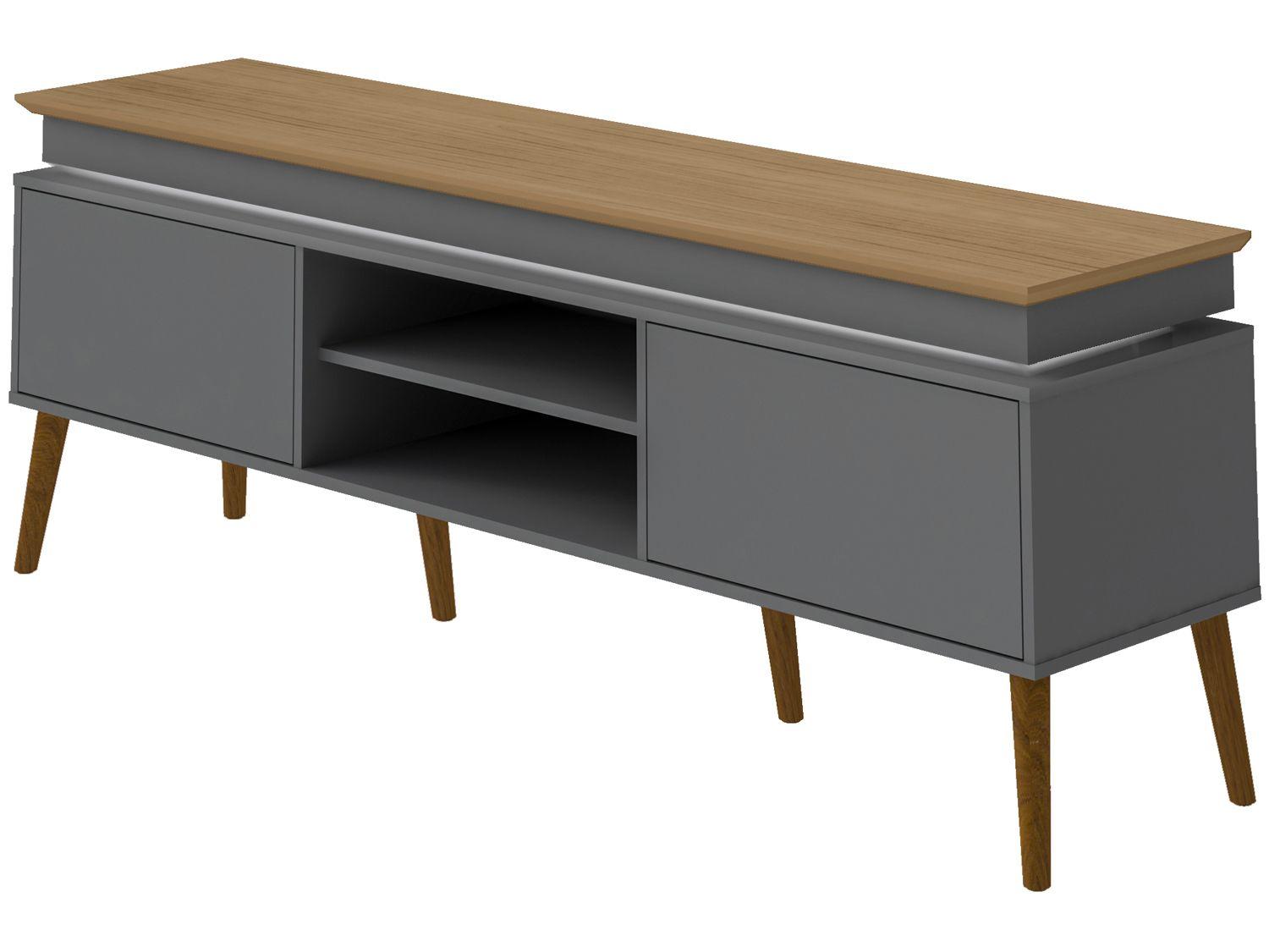 Rack para TV até 75" 2 Portas Artely Lumina