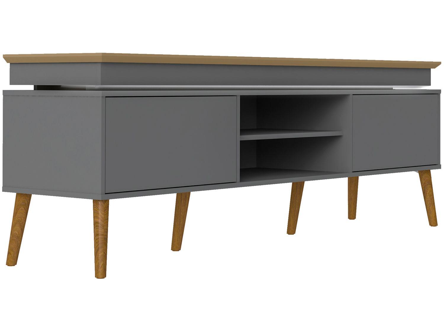 Rack para TV até 75" 2 Portas Artely Lumina