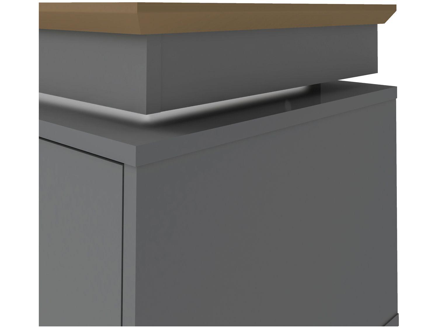 Rack para TV até 75" 2 Portas Artely Lumina