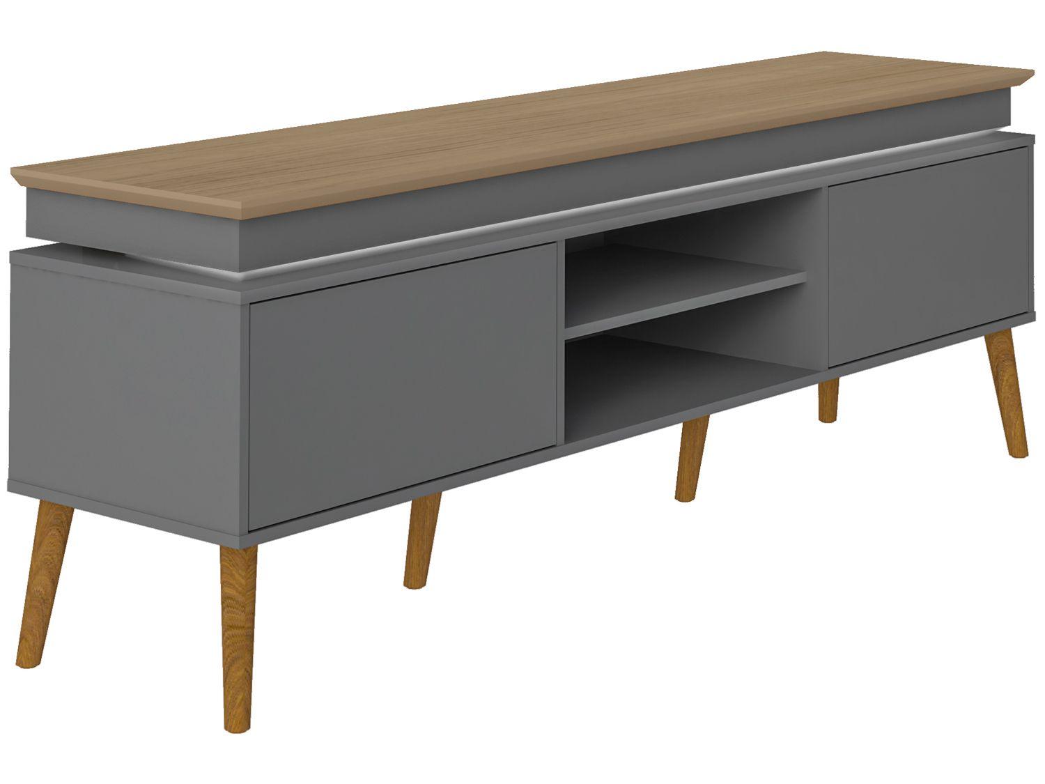 Rack para TV até 75" 2 Portas Artely Lumina