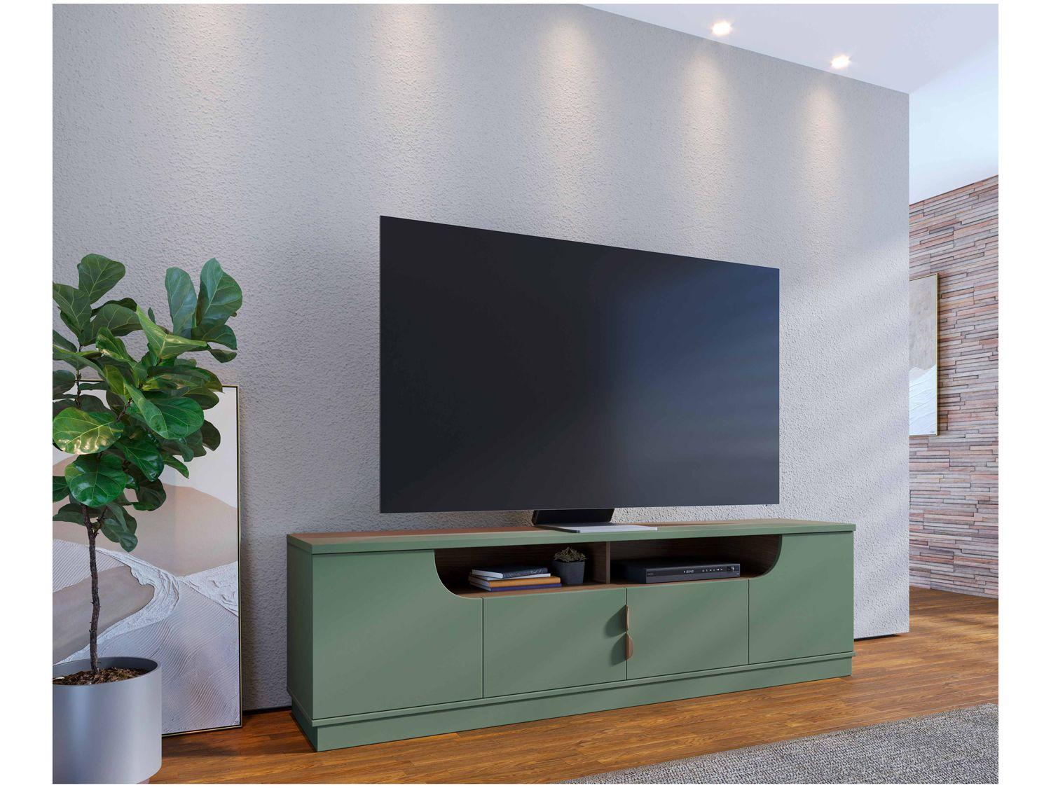 Rack para TV  Até 75" 4 Portas Colibri Santorini