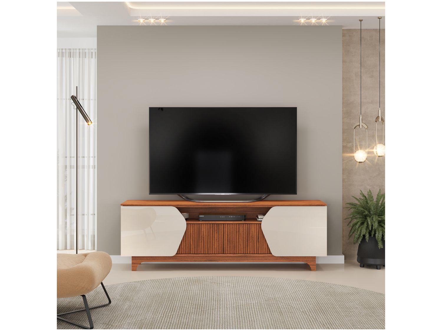 Rack para TV até 75" 4 Portas DJ Móveis Helo