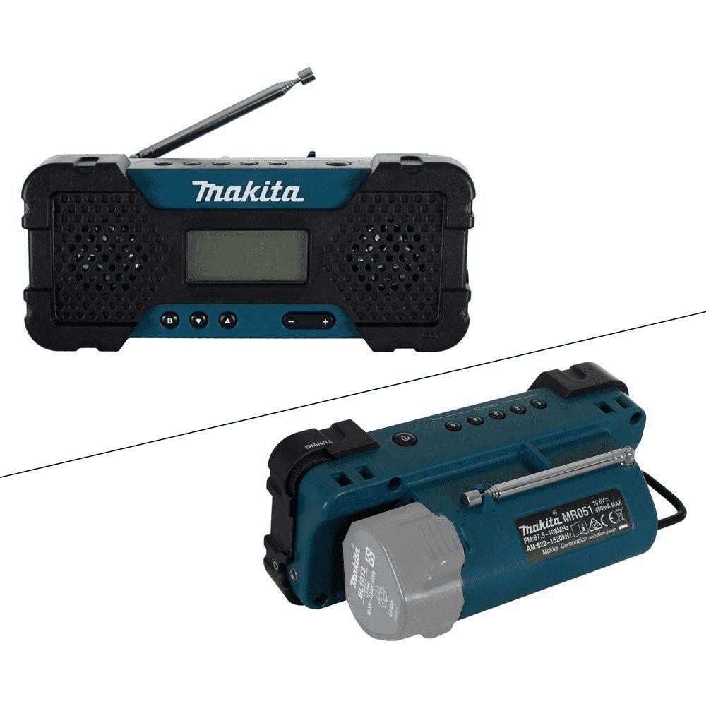 Radio a Bateria MR051 Makita - Radio Portatil - Magazine Luiza