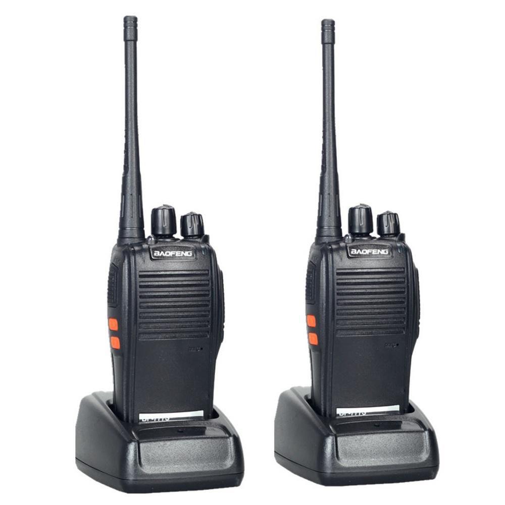 Rádio Comunicador Walk Talk 16 Canais com Fone De Ouvido Baofeng