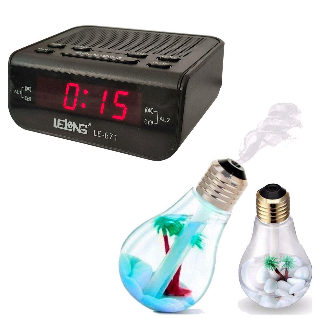 despertador digital de tomada