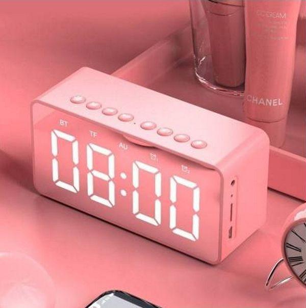 despertador digital rosa