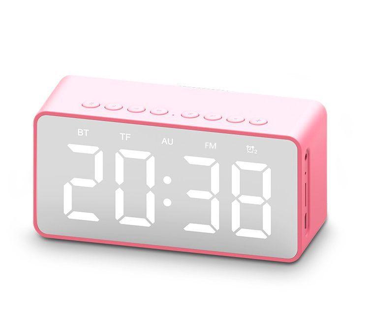 despertador digital rosa