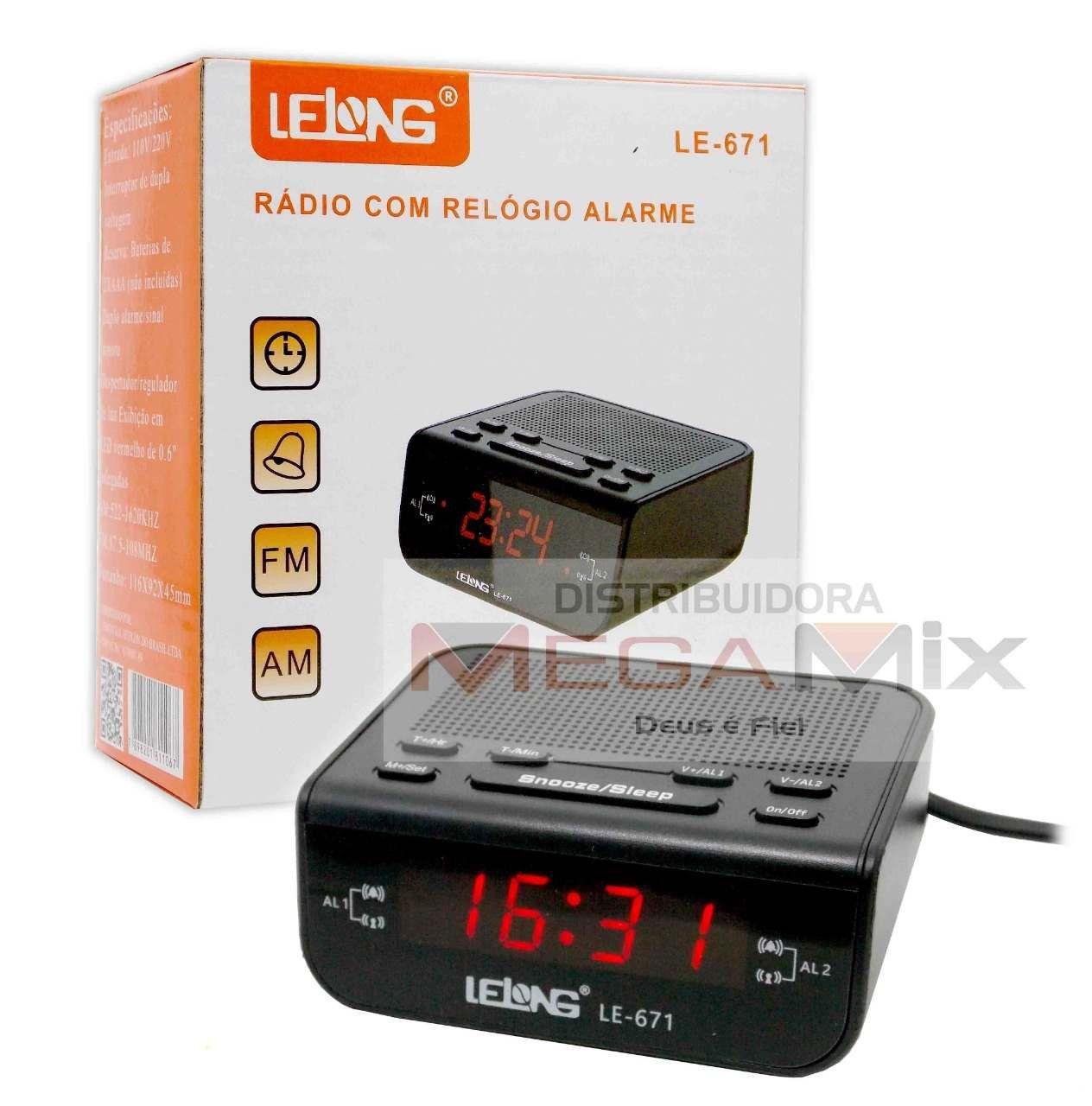 comprar radio relogio despertador