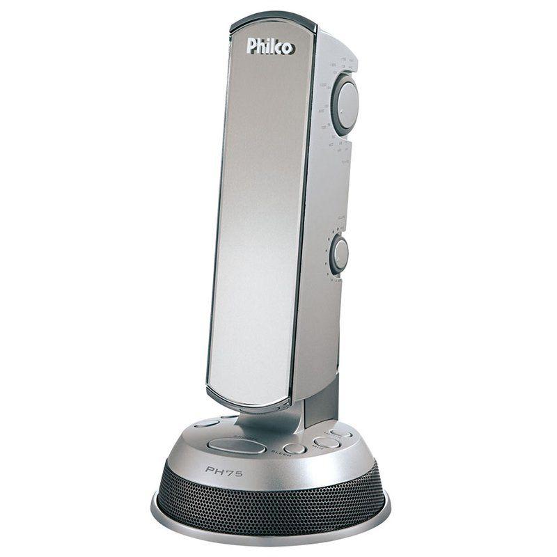 Radio Relógio Digital Philco 1W Rms AM FM PH75 Britania / Philco