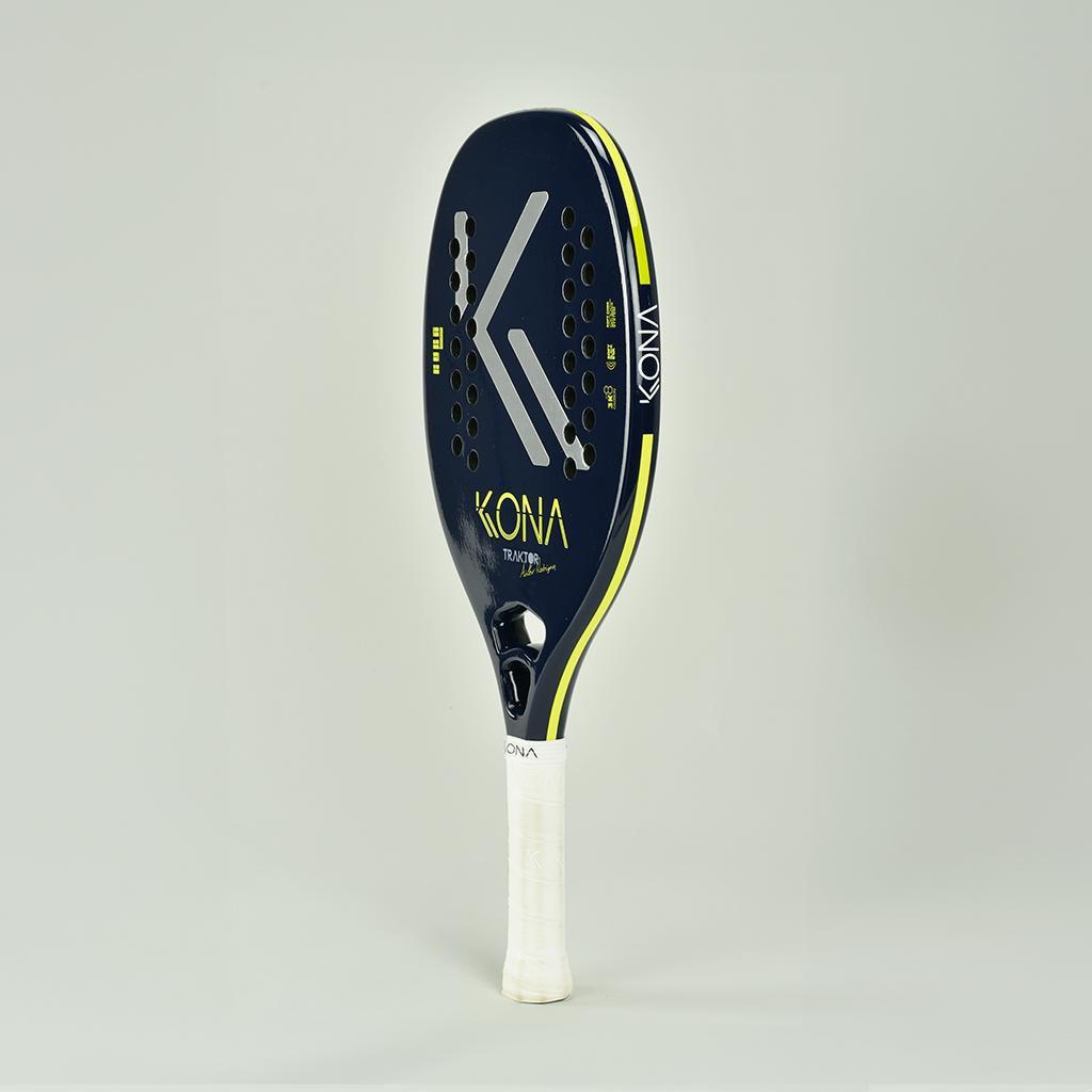 Raquete Beach Tennis Kona Traktor Blue 2024 Carbono 3k - Raquete 